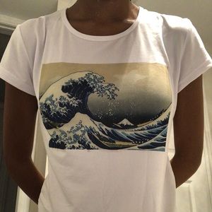 Famous Japanese Wave Painting T-shirt